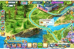 @ Secret Garden, I started construction of Eco Floodgate.